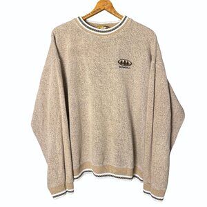 Vintage Muskoka Crewneck Sweater, Embroidered, Cabincore